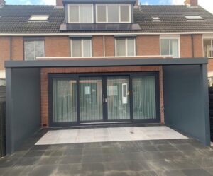 Hoe breed mag een nokverhoging zijn?-extension or home addition