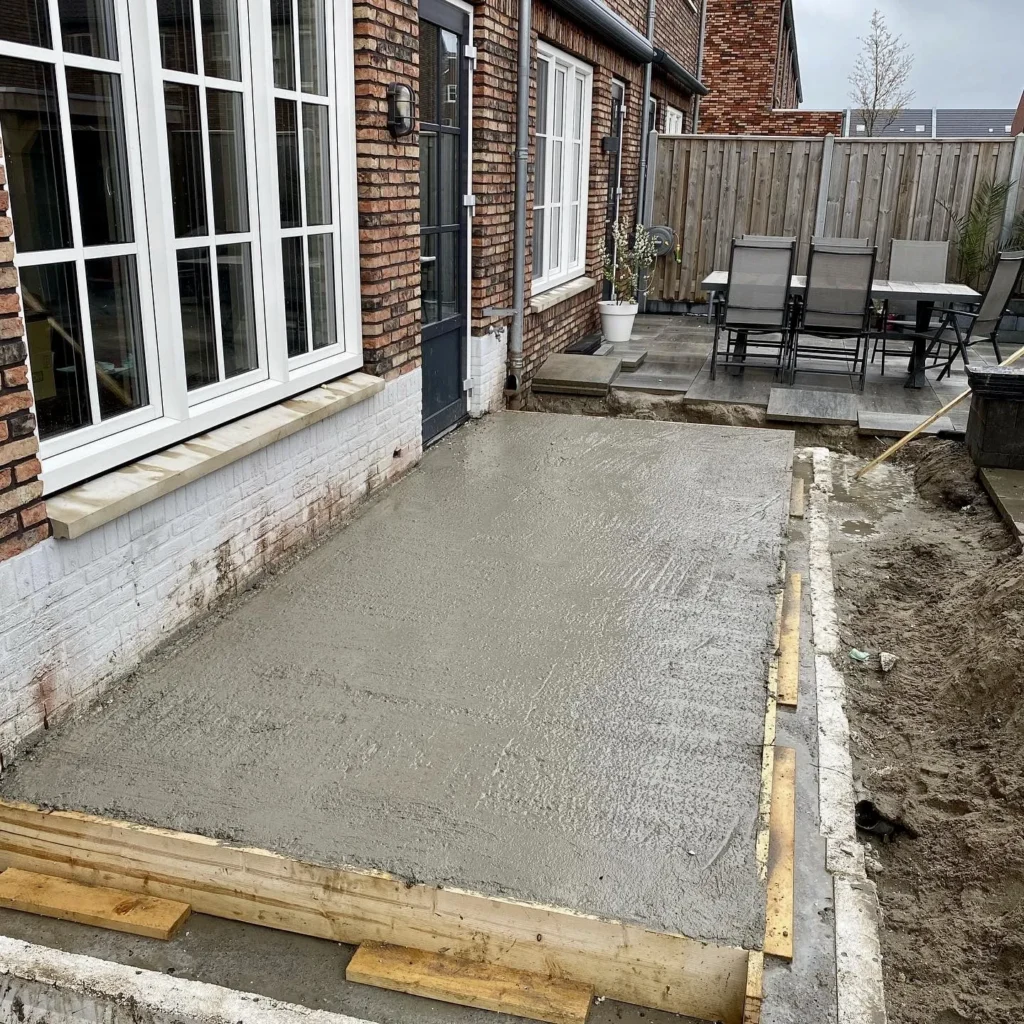 Hoe diep fundering aanbouw